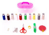 Kit Costura Completo Conserto Roupas Doméstico Portátil 4 Kit Costura Completo Conserto Roupas Doméstico Portátil 4