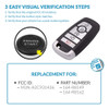 Keyless2go Reemplazo Para Llave Inteligente De Proximidad De 3