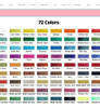 Pintura Em Aquarela Sólida Profissional 72pcs 5