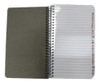 Libretas T/dura 80hjs. Meridiano N° L3 C/indice 10,5 X 17cm. 1
