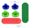 1 Conjunto De Mini Empurradores De Air Hockey E Estilo F 1