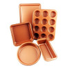 Sartenes Para Hornear Copperkitchen - 5 Piezas Nonstick Sin 0
