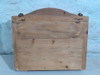 Antiguo Vintage Perchero Madera 2 Perchas Hierro 50x20x43cm 2