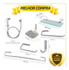 Kit Completo Para Banheiro Quadrado 2
