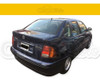Soporte Paragolpe Trasero Curvo P/ Volkswagen Polo Izquierdo 1