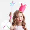 Varinha Infantil Luminous Star Wand Glow Wand, Pacote Com 3 1