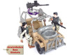Soldadito Fuerte Torre Base Militar + Kit Armas Y Jeep 4x4 3