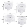 Molde De Fundição De 5 Peças, Suporte De Vela, Castiçal, Mol 7