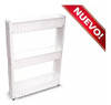 Carro Organizador Slim Con Ruedas  X 3 Estantes Colombraro 2