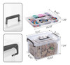 Citylife - Caja De Almacenamiento De Plástico De 1