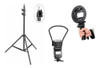 Kit Rótula Adaptador Flashes Tripode 2m Y Softbox Fotografía 0