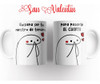 Plantillas Tazas Flork Enamorados San Valentin Sublimar #20 5