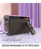 Funda Para Nintendo Switch Y Control Joy-con Puerpura 1
