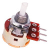 2 Potenciometros (16mm) 500k B500k Lineal Con Llave Eje 4mm 0