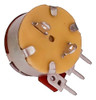 2 Potenciometros (16mm) 500k B500k Lineal Con Llave Eje 4mm 1