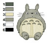 Matriz Bordado Mi Vecino Totoro 0 Matriz Bordado Mi Vecino Totoro 0