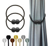 Borlas Magneticas (bola) Para Cortinas 2pcs. Negro 0