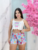 Pijama Curto Cropped Feminino Blusa Short Doll Blogueirinha 5 Pijama Curto Cropped Feminino Blusa Short Doll Blogueirinha 5