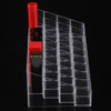 36 Grades De Batom Transparente Display Caixa De Armazenamen 7