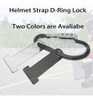Correa Para Casco De Motocicleta Con Anilla En D 2pcs 4