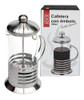 Cafetera Con Embolo 350ml Acero Inoxidable Crystal Rock 0