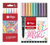 Kit Set 16 Marcadores Filgo Pastel Pinto Pincel 0