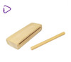 Caja China De Madera Rectangular Con Golpeador Percusion 0
