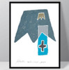 Horten Werneck Giclée Assinado 2