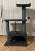 Gimnasio Rascador Para Gatos Con Casita 2