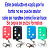 Control Remoto Sistema Copiado Garage Electrico Para Ppa Zuk 1