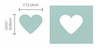 Bira Craft Perforadora A Palanca Con Forma De Corazon 1