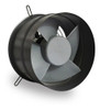 Extractor Aire Emv Semi Industrial Ø 20 Cm + Persiana Movil 3