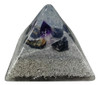 Orgonita Pirámide Egipcia Grande Cristal De Amatista 0