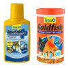 Combo Tetra Goldfish 62gr + Acondicionador Aquasafe 100ml 0