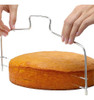 Nivelador Cortador Fatiador De Bolo Ajustável 2 Linhas Inox 0