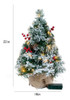 Joiedomi Arbol De Navidad De Mesa De Prelit De 20.0 in Para 6