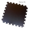 Kit 6 Tatame Tapete Eva 1x1 Metro 20mm 100x100x2cm Preto 1