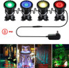 Luces Multicolores Sumergibles Much, Con 36 Leds 1
