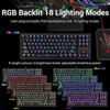 Teclado Mecánico Inalámbrico Para Juegos Redragon Teclado Co 1