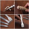 Conjunto De 11 Ferramentas De Costura De Couro 6