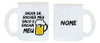 Caneca De Vidro Personalizado 330 Ml Com Caixinha. 4