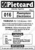 Encendido Elec. P/adaptar Yamaha Rx 125 Mod. 1981 Pietcard 0 3 Encendido Elec. P/adaptar Yamaha Rx 125 Mod. 1981 Pietcard 0 3