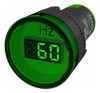Frequencimetro Digital 22mm Verde Escala 0-99hz 0