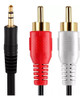 Cable Miniplug 3.5mm Auxiliar A 2 Rca 1.5mts 0