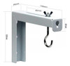 Suporte De Montagem Em Forma De L Para Cortina Off-wall De 2 2