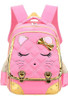 Mochila Y Lonchera Diseno De Gato  Rosa 4