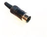 Conector Din De Audio Vídeo, Macho 4 Pin Hirschman Belden 1 Conector Din De Audio Vídeo, Macho 4 Pin Hirschman Belden 1