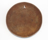 Prato P/ Balança Antiga 30cm Em Aço - Peso Ferro Kg 1