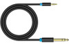 Cable De Audio Estereo De 3.5mm  A 6.35mm Guitarra-pc, 3 Mts 0