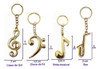Conjunto De Chaveiros Musicais Com 12 Instrumentos 6